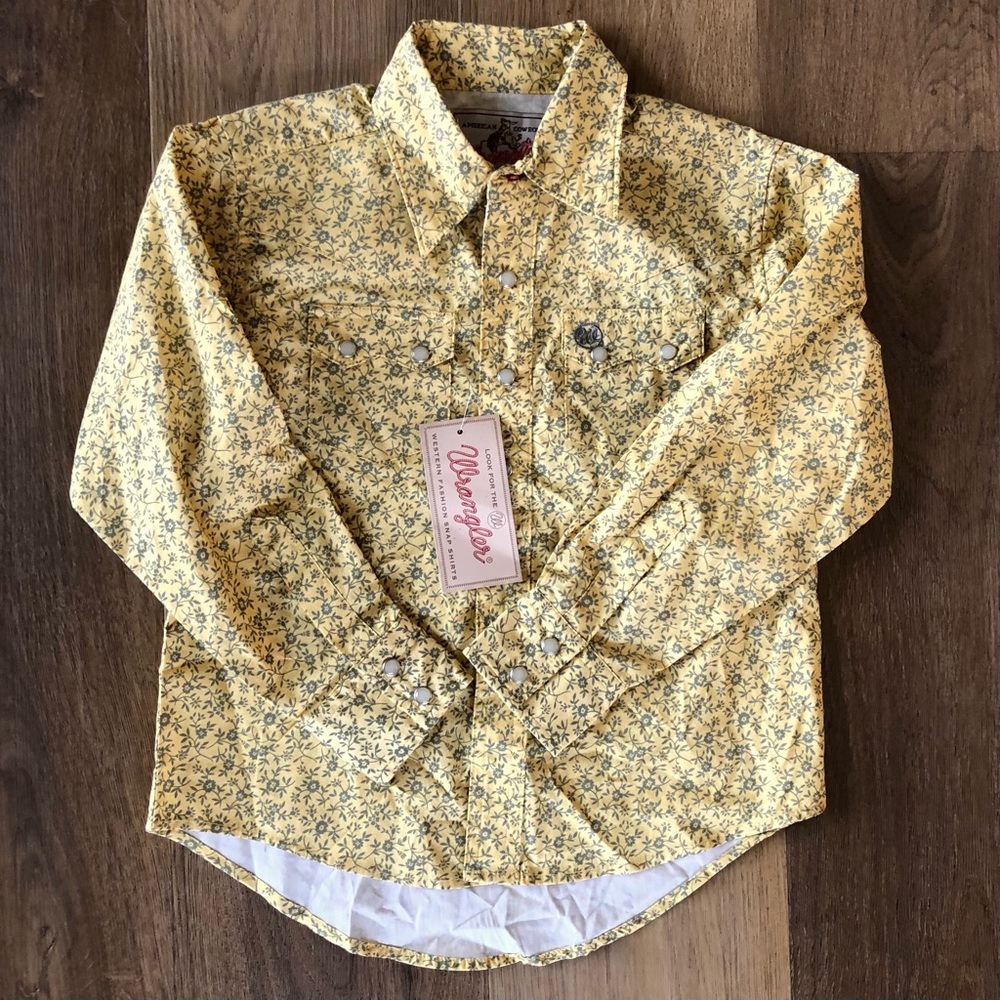 Vintage Wrangler Pearl Snap